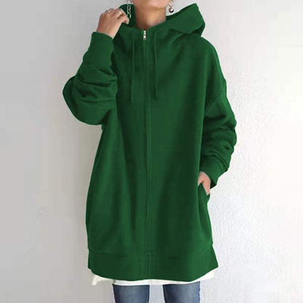 Flexora | Lange Kapuzenjacke für ultimativen Komfort und lässigen Stil