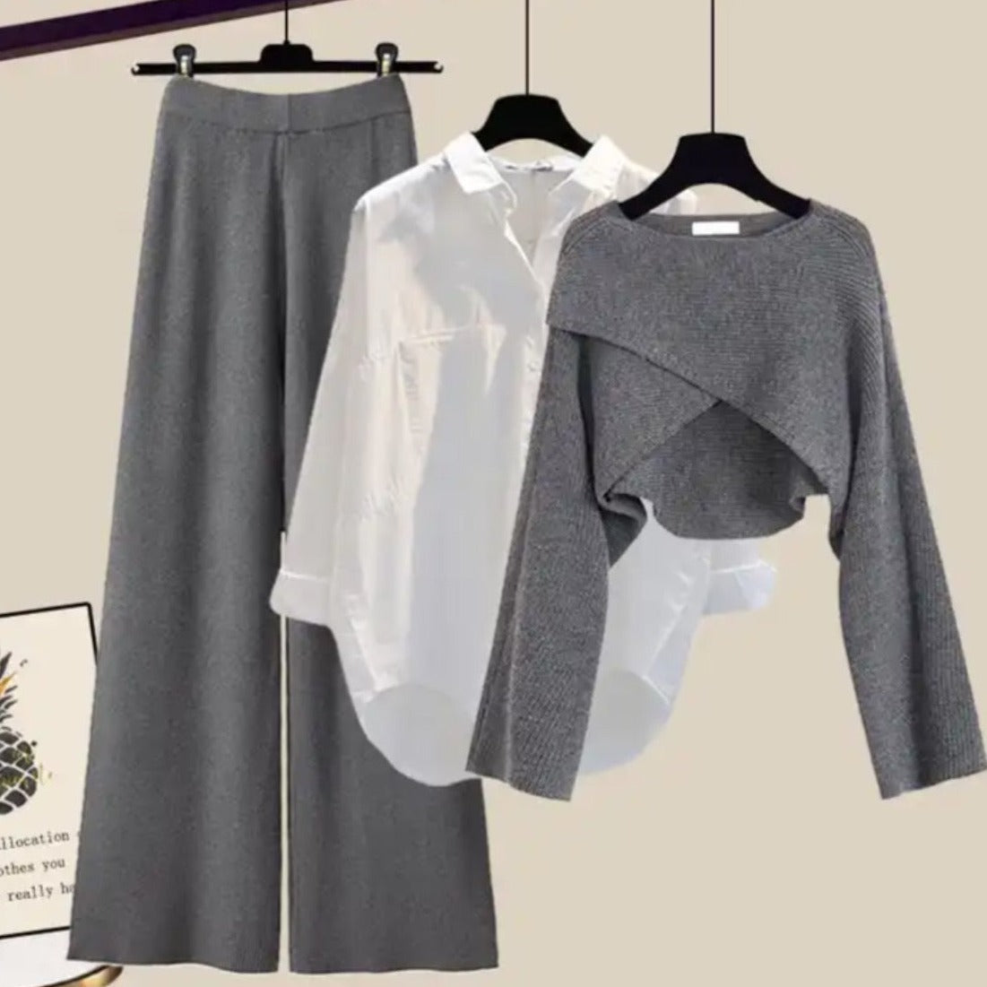 EverCozy | Vielseitiges 3-teiliges Outfit-Set
