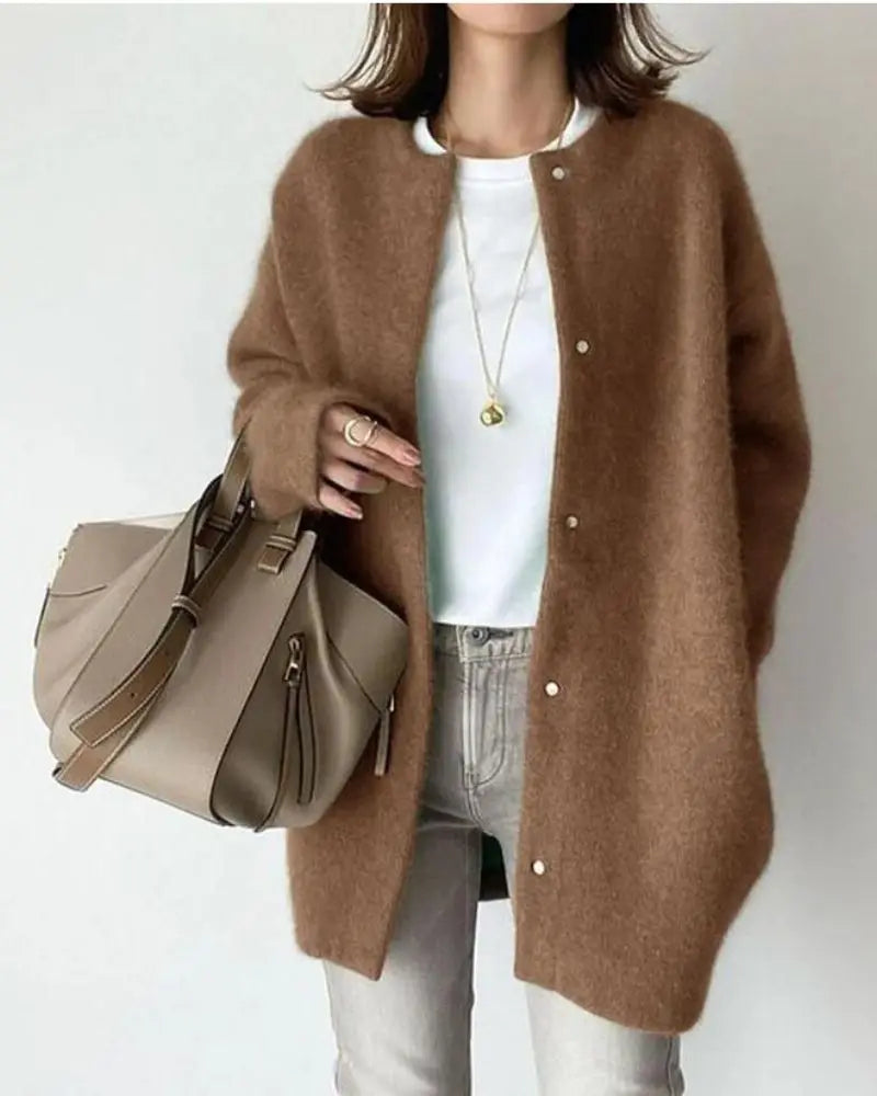 Levia | Luxuriöse Strickjacke aus Wolle
