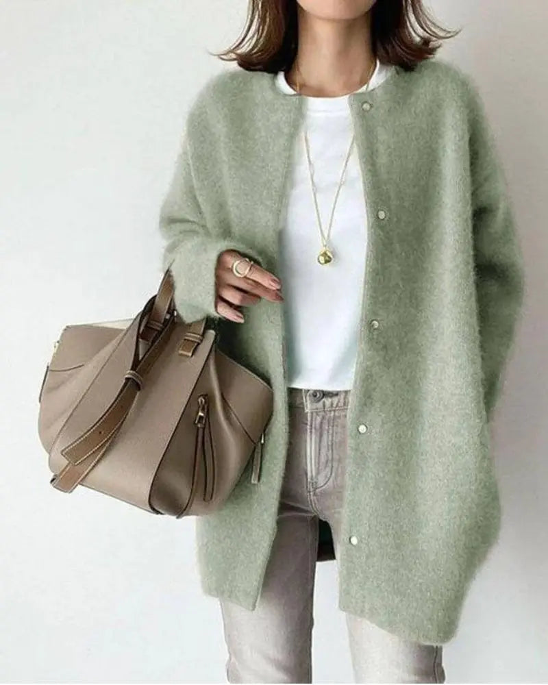 Levia | Luxuriöse Strickjacke aus Wolle