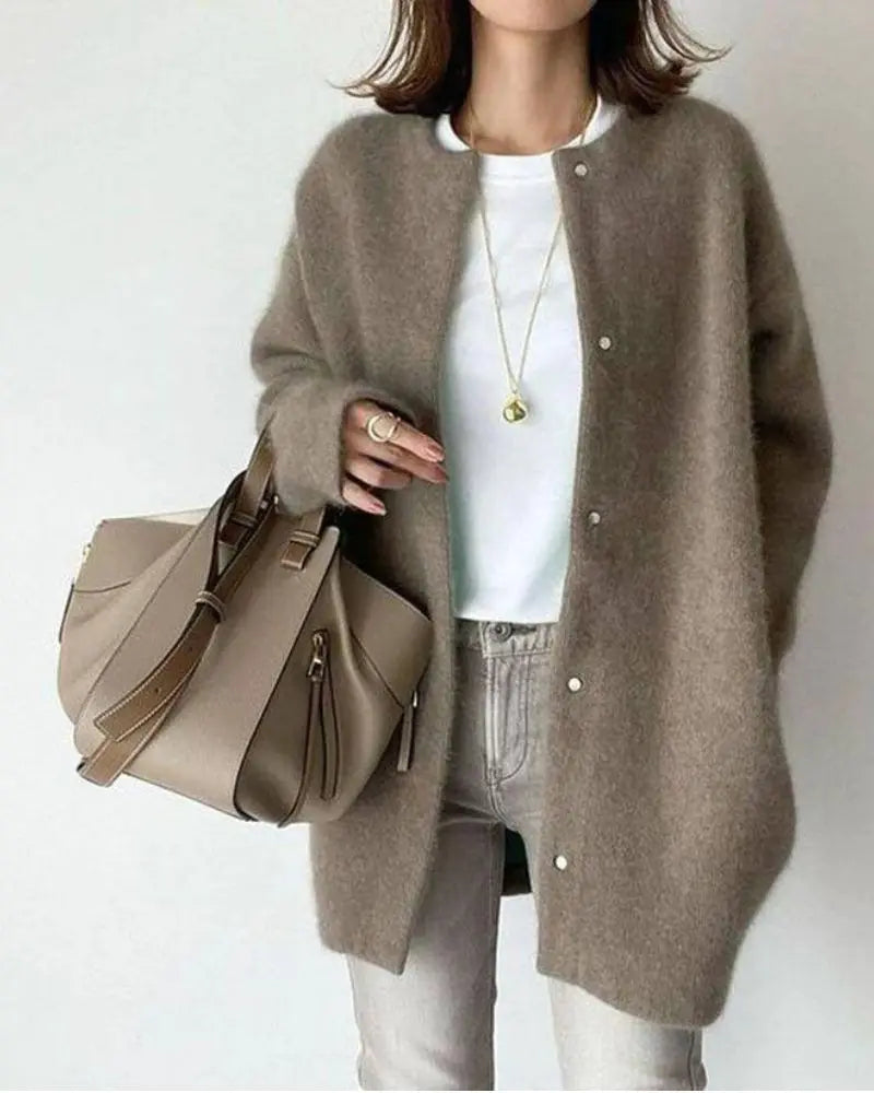 Levia | Luxuriöse Strickjacke aus Wolle