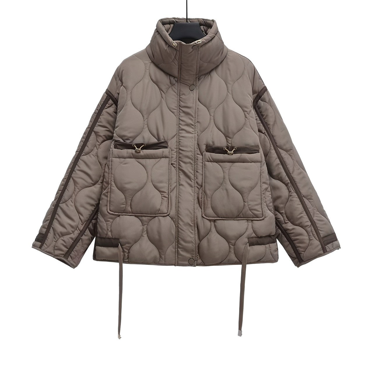 CottonEase | Hüftlange Baumwolljacke mit Taschen