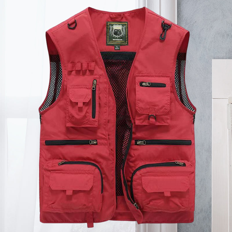 Froselle | Vielseitige Taktische Outdoor-Weste für Herren – Robustes Design für Abenteuer und Freizeit