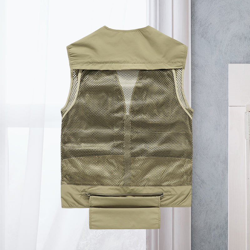 Froselle | Vielseitige Taktische Outdoor-Weste für Herren – Robustes Design für Abenteuer und Freizeit