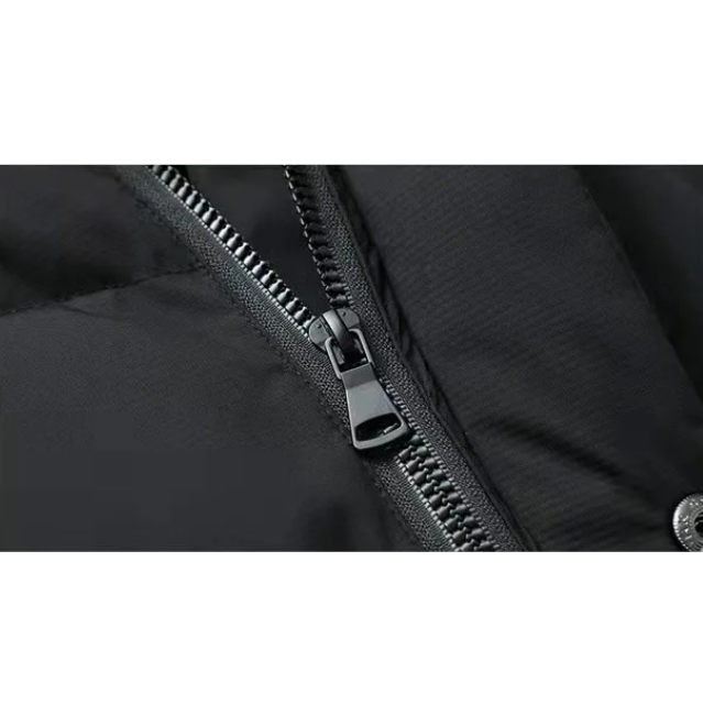 Frostel | Herren-Winterjacke mit Kapuze, gepolstert und fleecegefüttert – Perfekt für kalte Tage