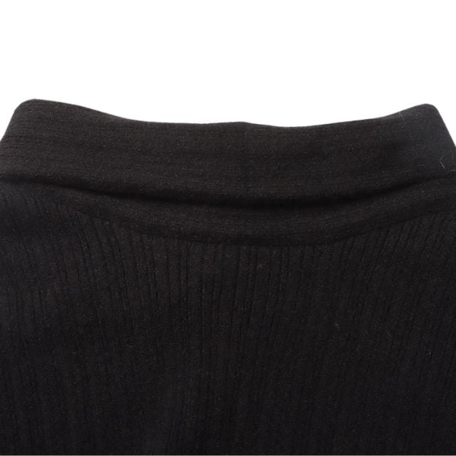CozyChic | Damen Strickpullover mit asymmetrischem Kragen und Rippenmuster – Zeitlos & Gemütlich