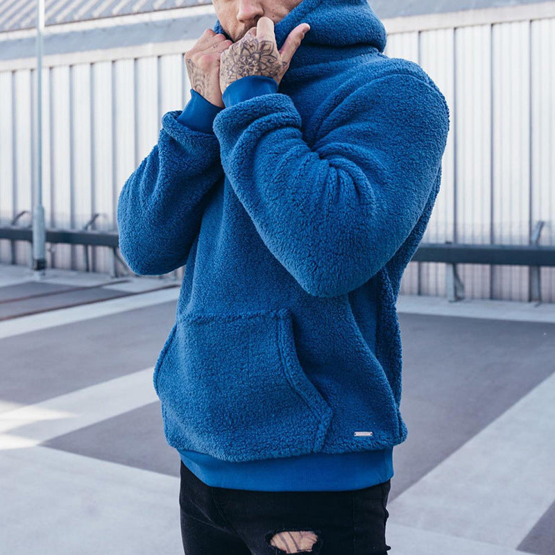 Wintra | Herren Fleece Kapuzenpullover mit Kängurutasche – Komfortabel und Trendy für kalte Tage
