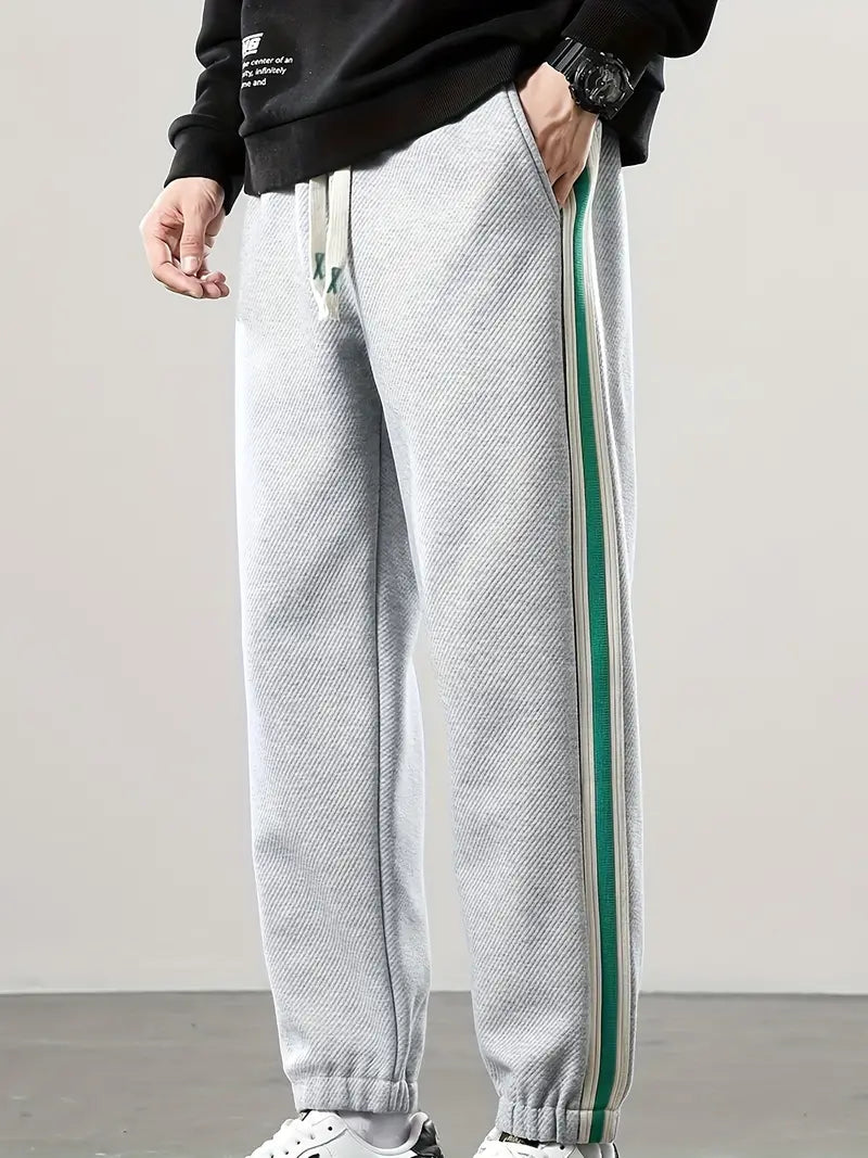 SwiftTrack | Herren Jogginghose mit Streifen