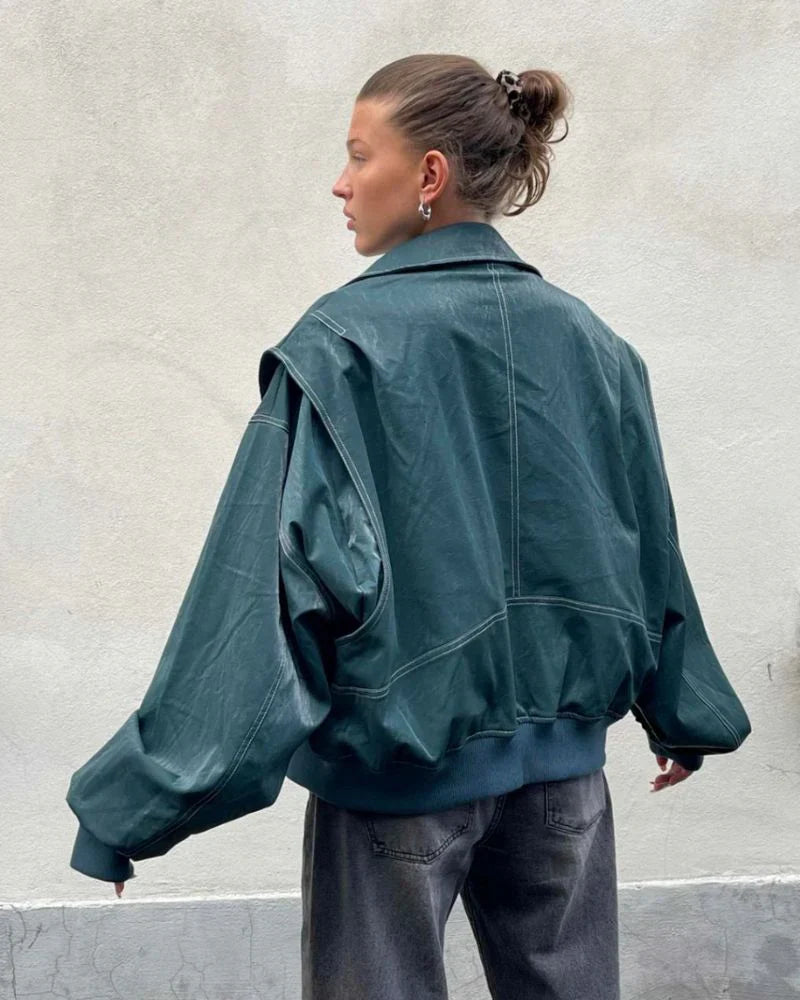 Gerda™ - Oversized Bomberjacke