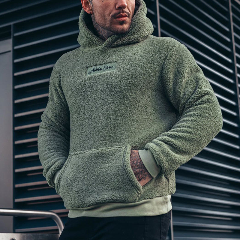 Wintra | Herren Fleece Kapuzenpullover mit Kängurutasche – Komfortabel und Trendy für kalte Tage