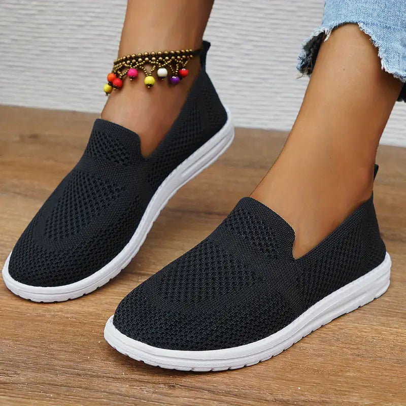 Lumira | Atmungsaktive Mesh-Orthopädische Sneakers im Slip-On-Stil für den Alltag