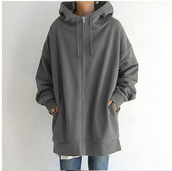 Flexora | Lange Kapuzenjacke für ultimativen Komfort und lässigen Stil