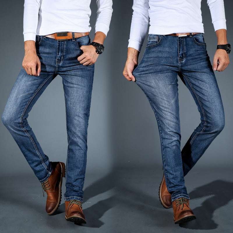 Movara | Slim-Fit-Stretch-Shaping-Denim-Jeans für Herren