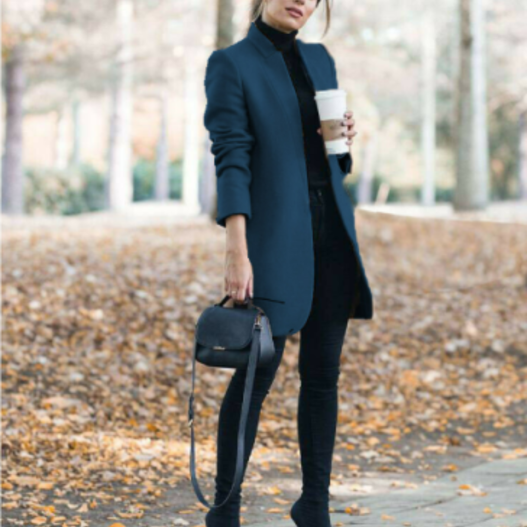 Frostelle | Eleganter Wintermantel für Damen mit Stehkragen