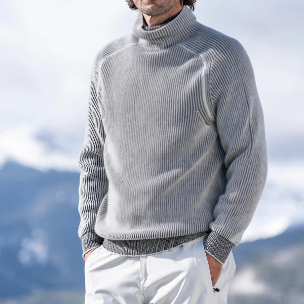 Coldara | Herren Rollkragenpullover – Kuscheliger Strickpullover für kalte Wintertage
