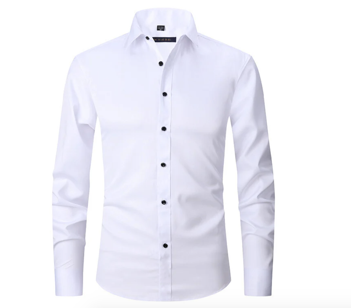 Relaxus | Hugo Superstretch Hemd für Männer | Extrem bequemes Stretch-Shirt
