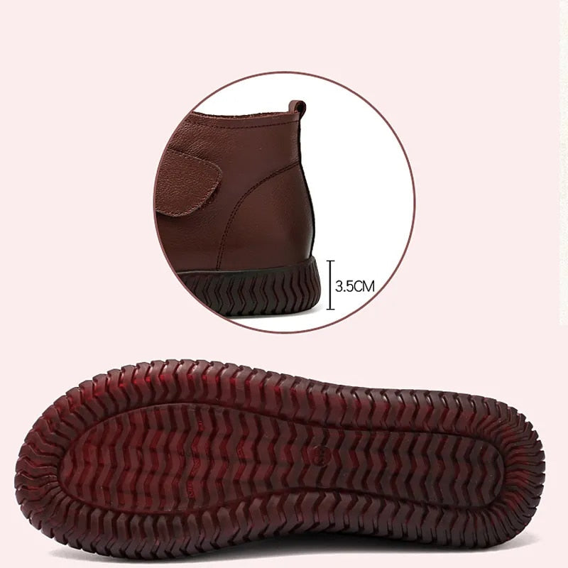 Frostix | Warme wasserdichte Stiefeletten mit kuscheligem Fellfutter