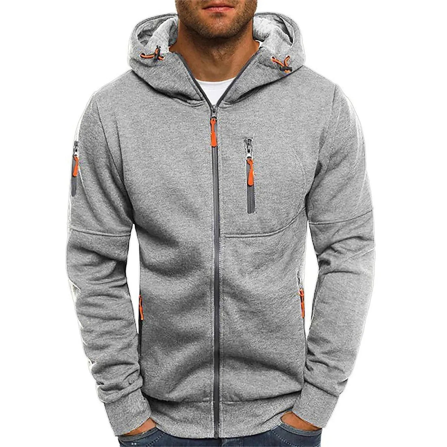 Styloria | Herren Tech-Fleece-Jacke mit Stil und Funktionalität