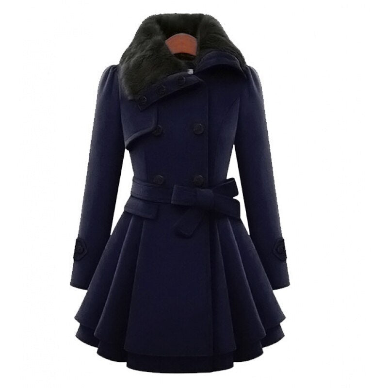 Flexor | Eleganter Wintermantel für Frauen