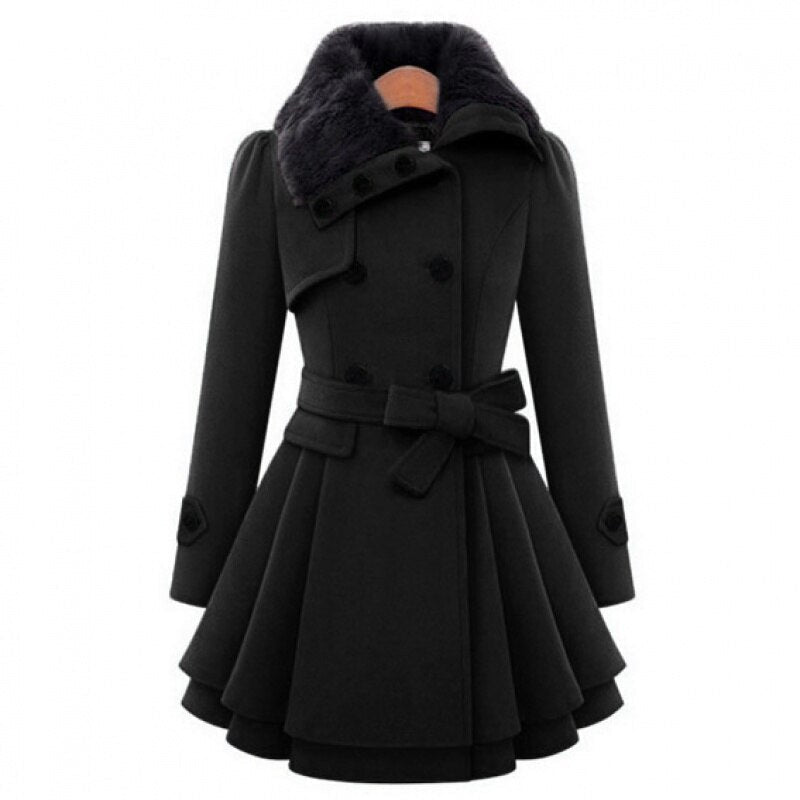Flexor | Eleganter Wintermantel für Frauen