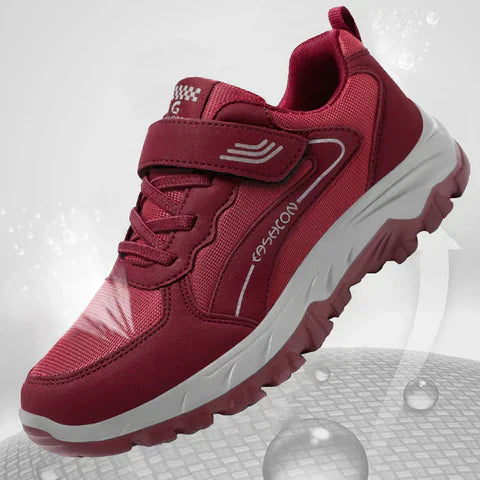 Frostbite | Damen-Schnürsneaker mit Klettverschluss