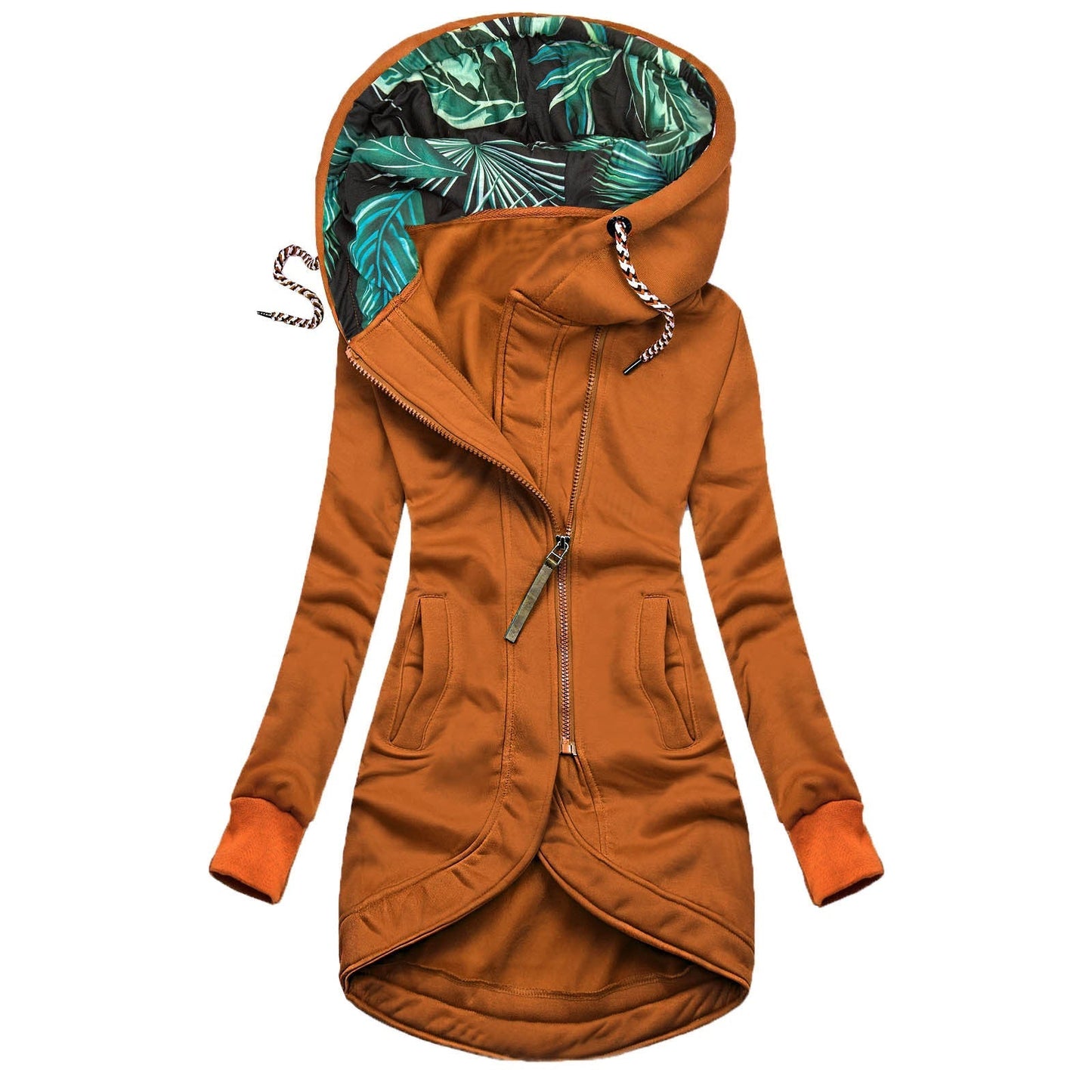 Comforta | Wetterfeste Damenjacke mit Slim Fit, Reißverschluss und Kordelzug