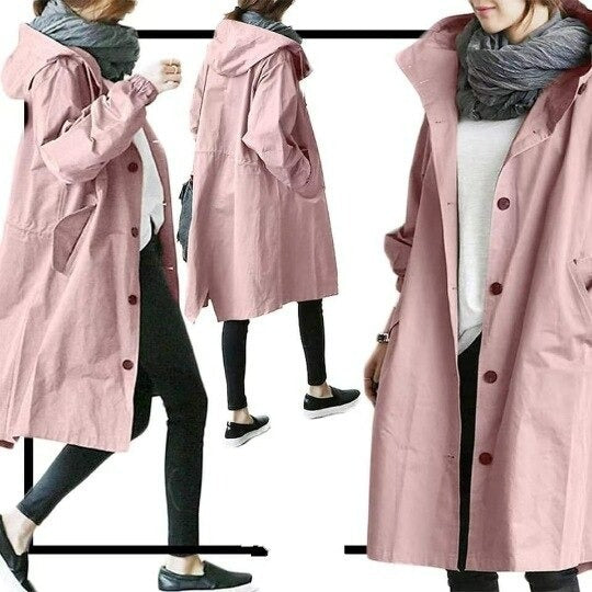 Opalique | Premium Stylischer und wasserabweisender Trenchcoat