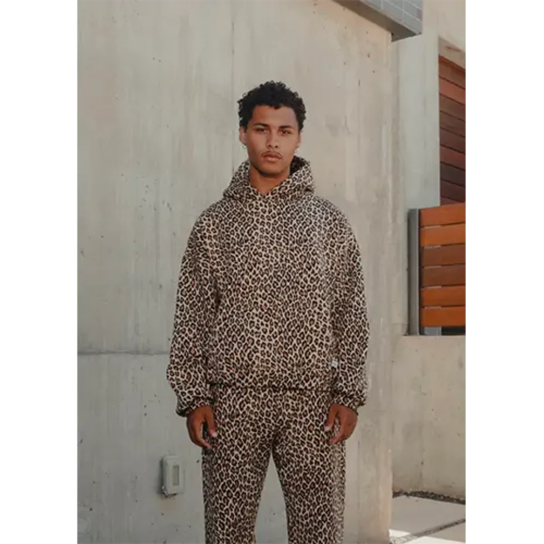 Halo | Unisex-Kapuzenpullover Leopard