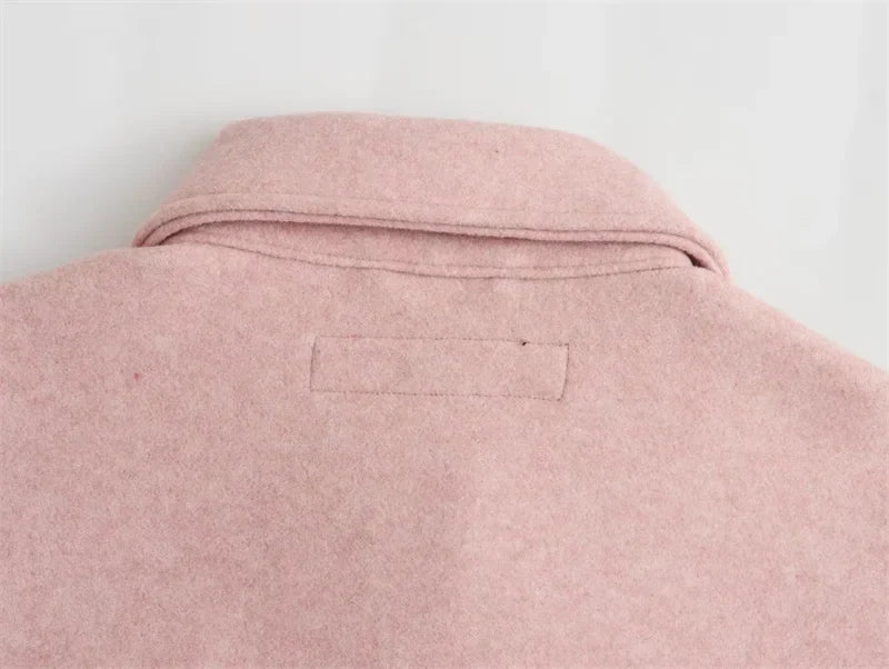 Aurora | Klassische Hemdjacke aus Wollmischung
