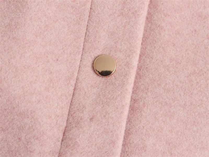 Aurora | Klassische Hemdjacke aus Wollmischung
