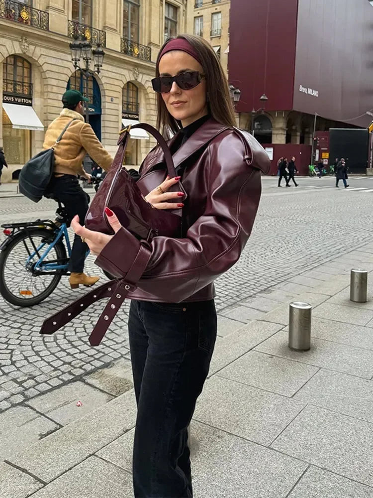 Celeste | Elegante Damen-Lederjacke