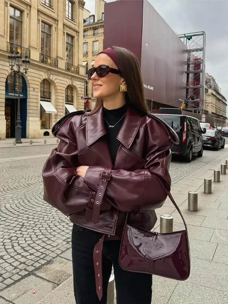 Celeste | Elegante Damen-Lederjacke