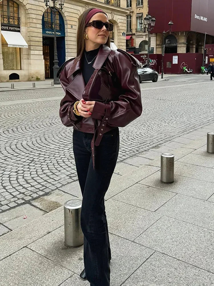 Celeste | Elegante Damen-Lederjacke