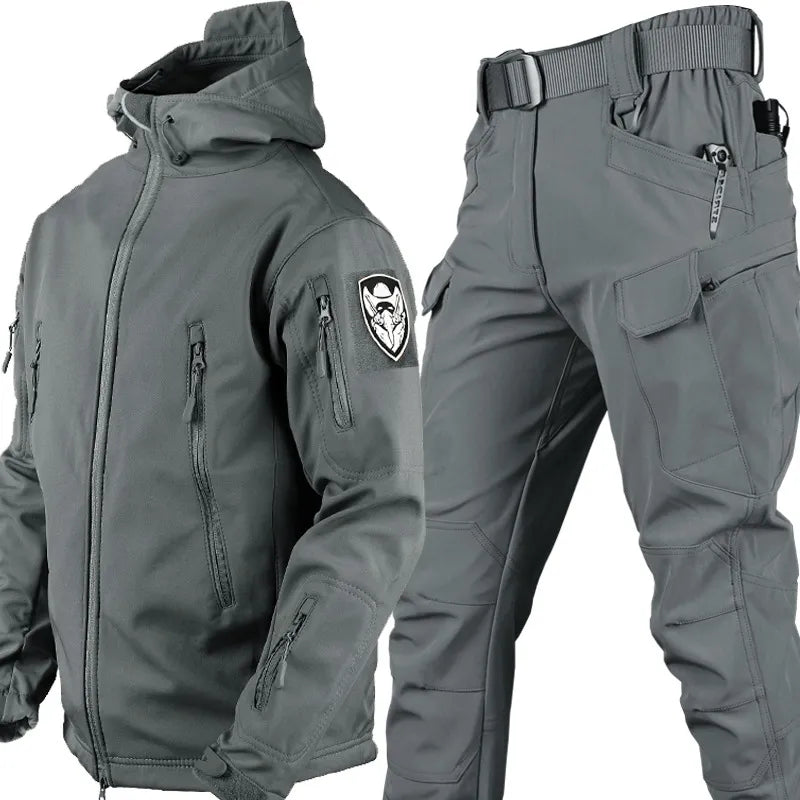 Lushene | Bequeme Windbreaker-Jacke und Hose für Outdoor-Aktivitäten