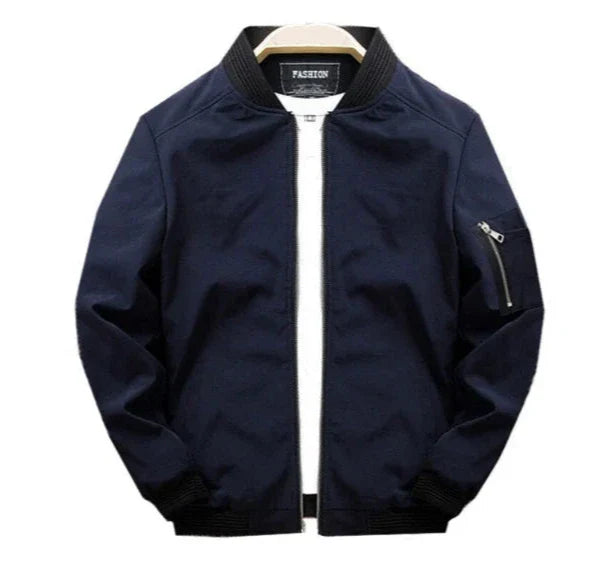 Dirk - Schwarzes Bomberjacke
