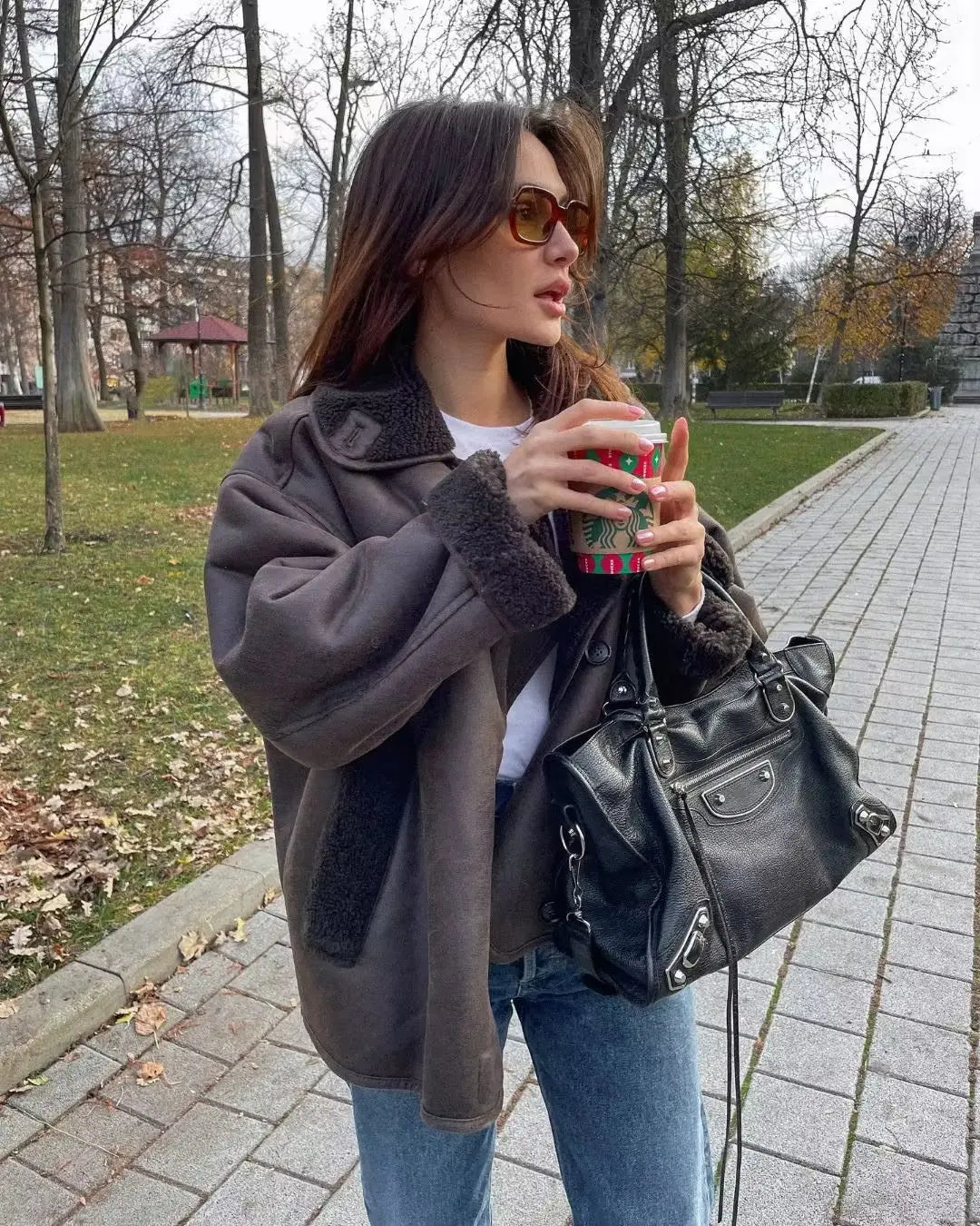 Trenchia | Eleganter Winter-Ledermantel im Trend