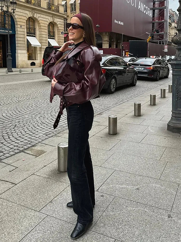 Celeste | Elegante Damen-Lederjacke