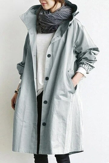 Opalique | Premium Stylischer und wasserabweisender Trenchcoat