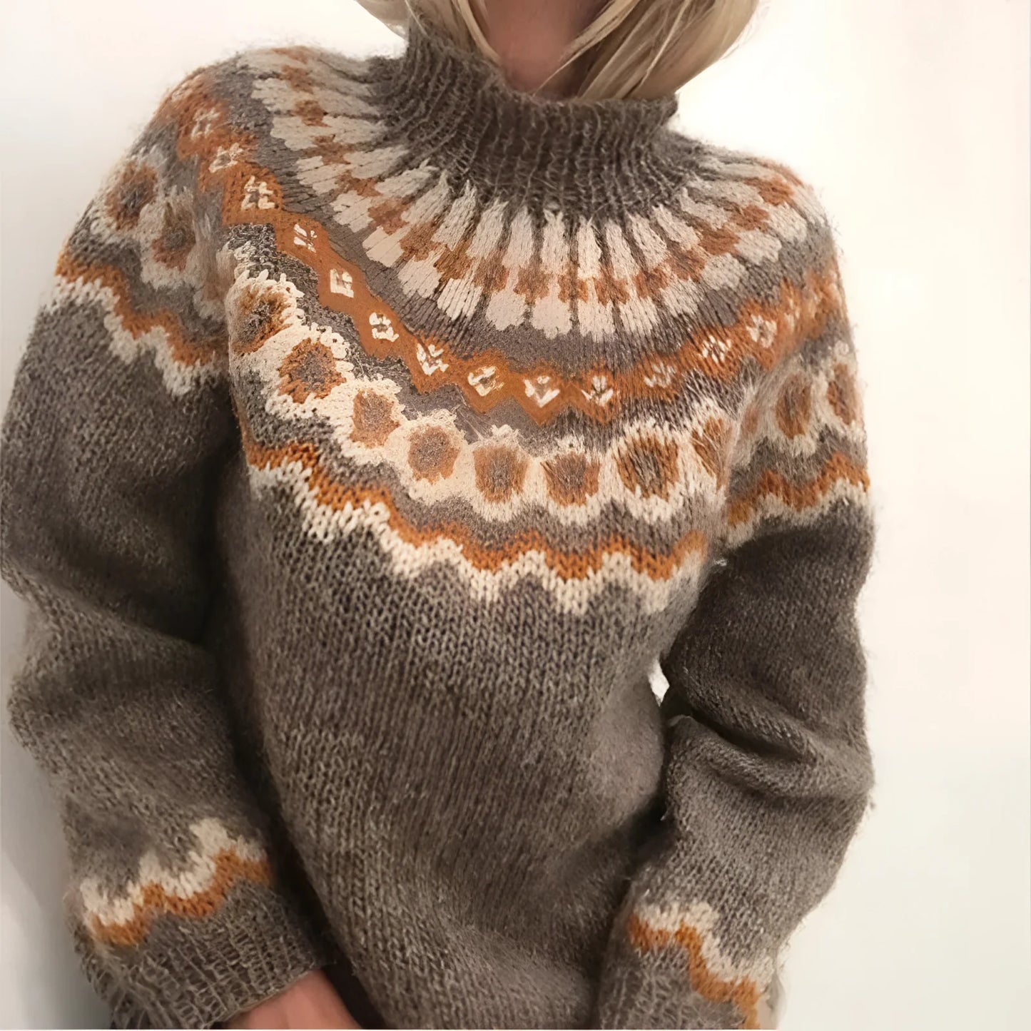 Frostig | Stilvoller Pullover aus reiner Wolle