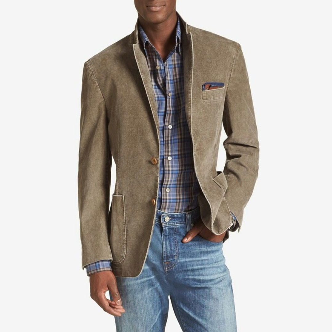 Twinklette | Zeitloser Herren-Blazer aus Baumwolle