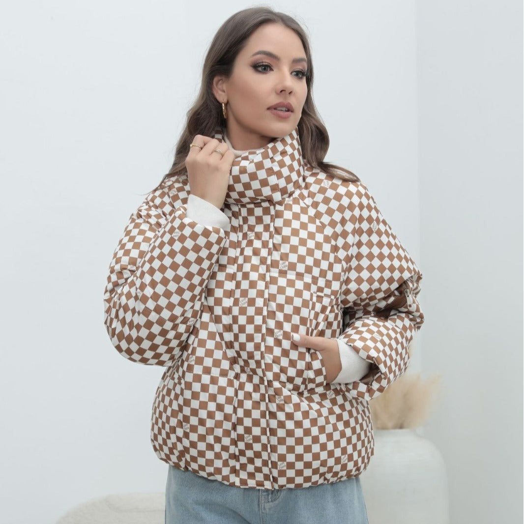 Delvè | Damen-Winterjacke aus weichem Baumwoll-Daunen für höchsten Komfort