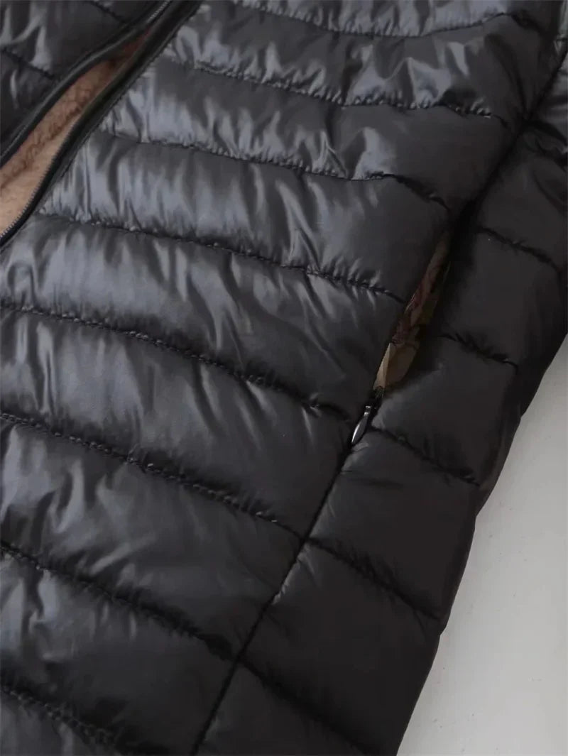 Fleecora | Fleecegefütterte Kapuzenjacke