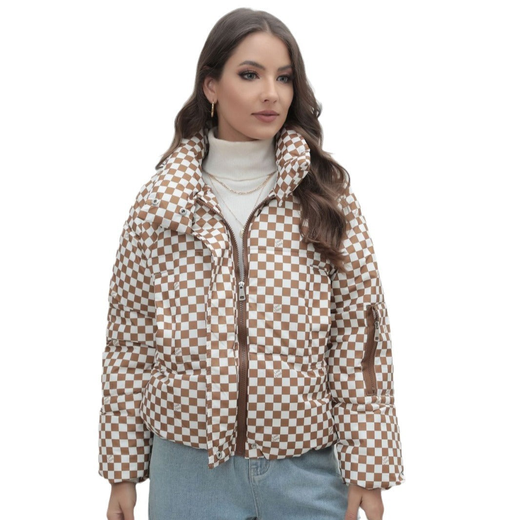 Delvè | Damen-Winterjacke aus weichem Baumwoll-Daunen für höchsten Komfort