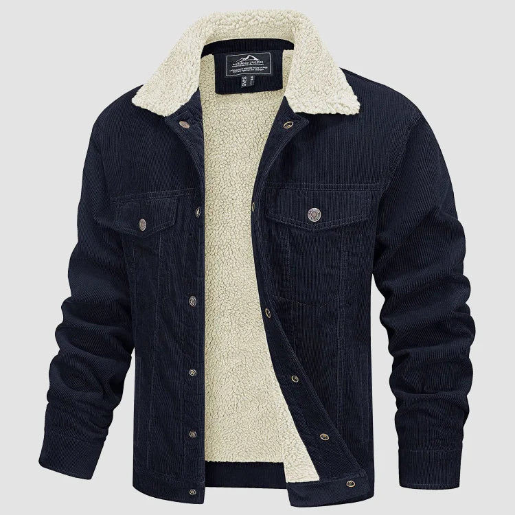 Blizora | Herren-Cordjacke - Klassischer Look für Stilvolle Männer