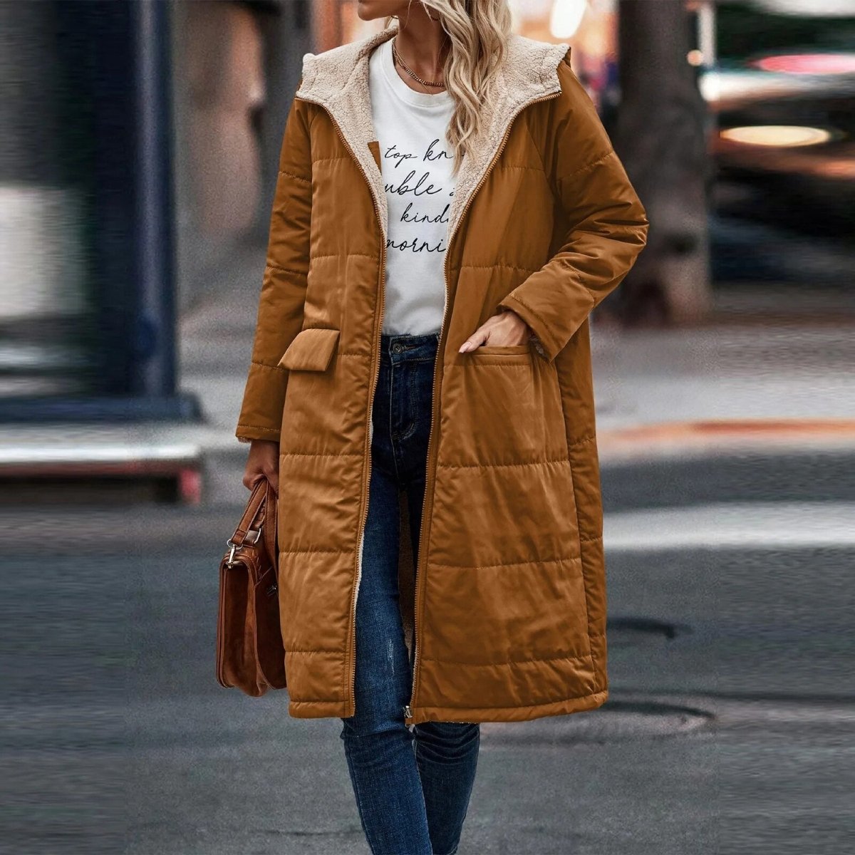 Elara | Warmer Parka Fleece Mantel