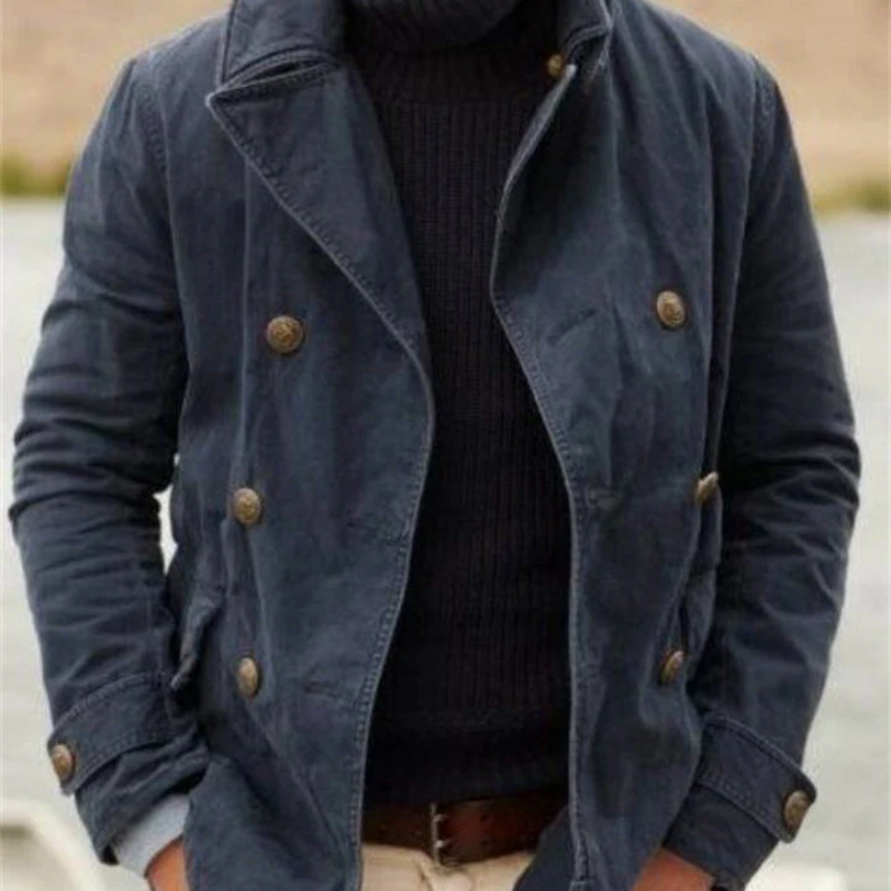 Frostiq | Klassische Herren Jeansjacke im Vintage-Stil | Kurz geschnitten