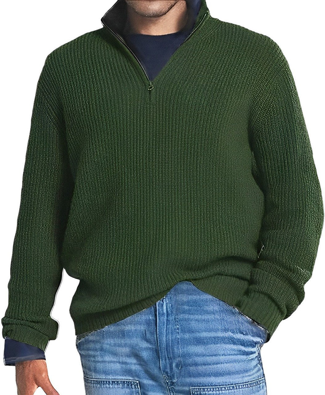 Azura | Eleganter Herren Baumwollpullover für den modernen Stil