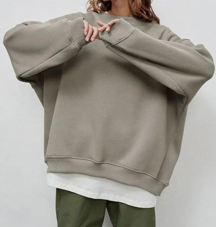 Radianta | Oversized Basic-Pullover für entspannten Komfort und Stil