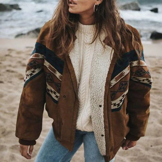 Heritage | Vintage Jacke mit Shearling