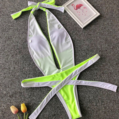 Weava | Brasilianischer Rückenfreier Badeanzug für Elegante Auftritte